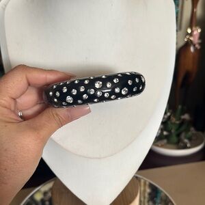 Kenneth Jay Lane clamp rhinestone Bracelet